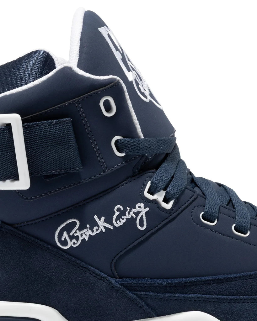 Patrick Ewing 33 HI OG Navy/White