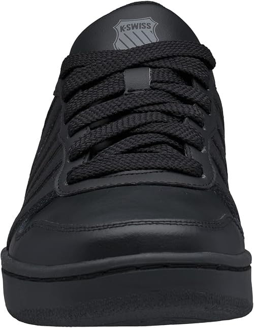 K-Swiss Men's Court Palisades Sneaker (Black/Black)