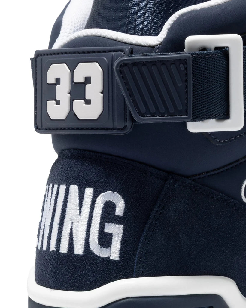 Patrick Ewing 33 HI OG Navy/White