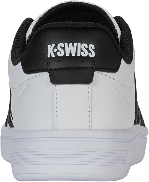 K-Swiss Men's Court Tiebreak II Sneaker (White/Black/White)