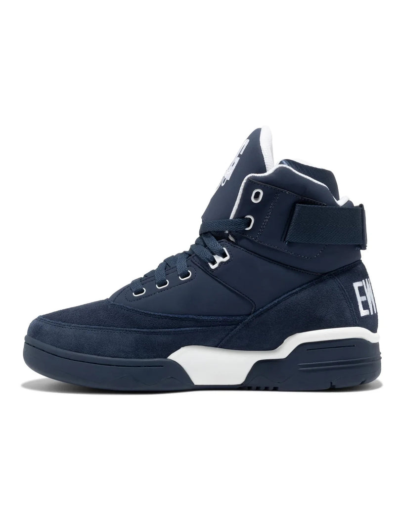 Patrick Ewing 33 HI OG Navy/White