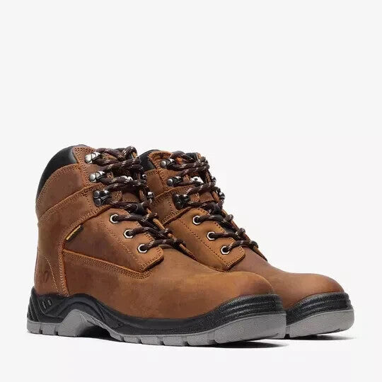 Bonanza Pro Titan Pro 6" Plain Soft Toe Boots BA760 * Brown *