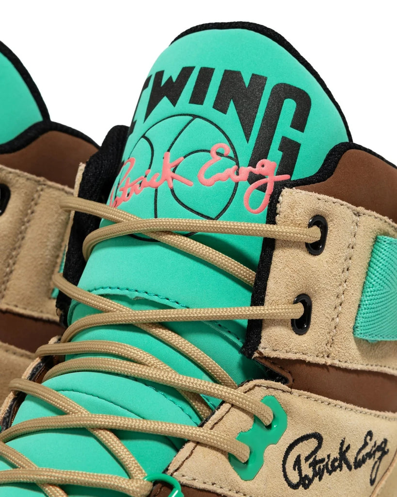 Patrick Ewing 33 HI WINTER Beige/Mint Leaf