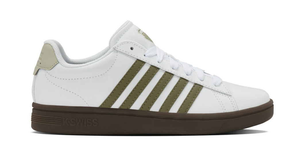 K-SWISS COURT TIEBREAK II wht/butoliv/gum/alf