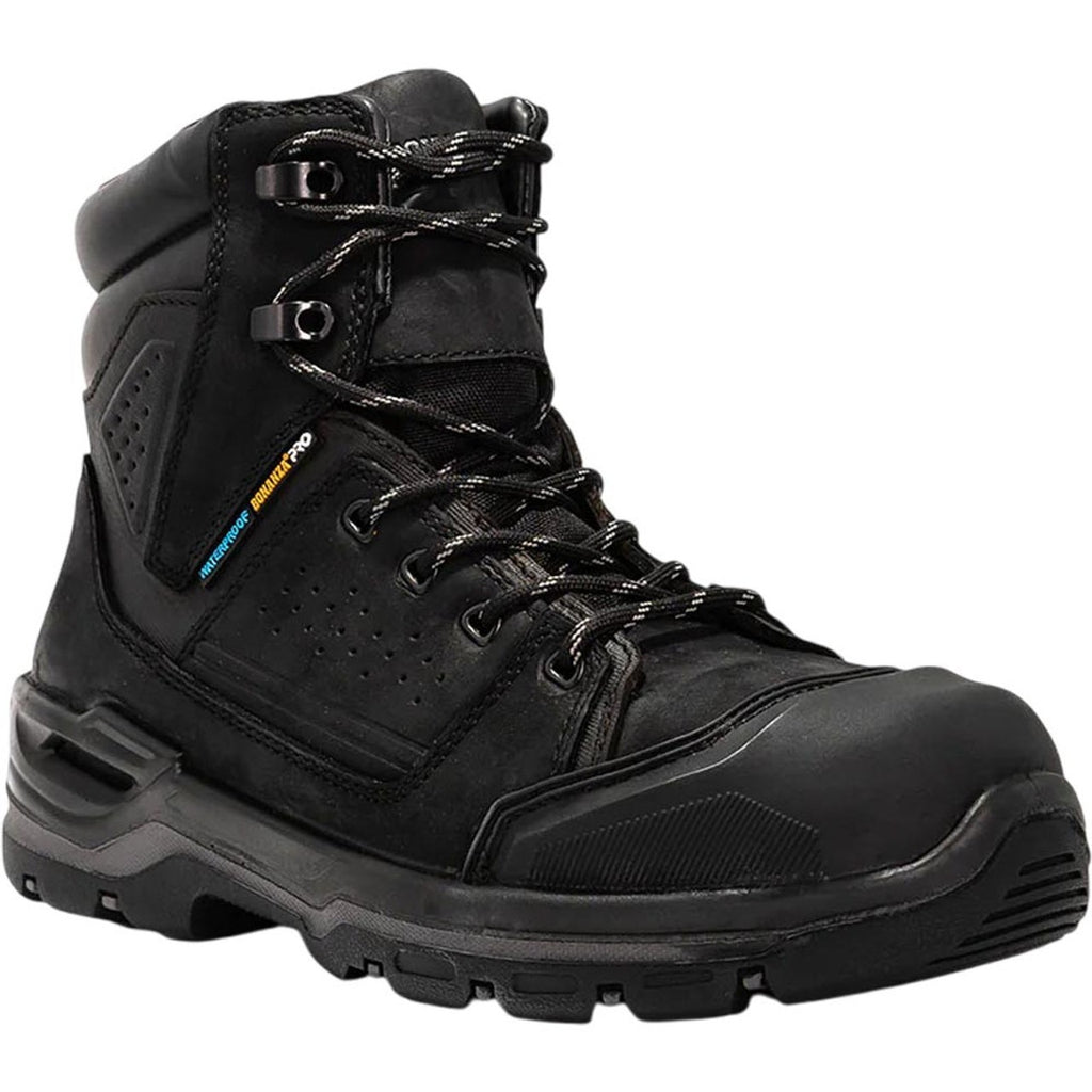 Bonanza Raptor 7” Black Waterproof Work Boots BA 782
