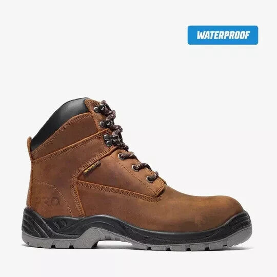 Bonanza Pro Titan Pro 6" Plain Soft Toe Boots BA760 * Brown *