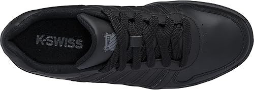 K-Swiss Men's Court Palisades Sneaker (Black/Black)
