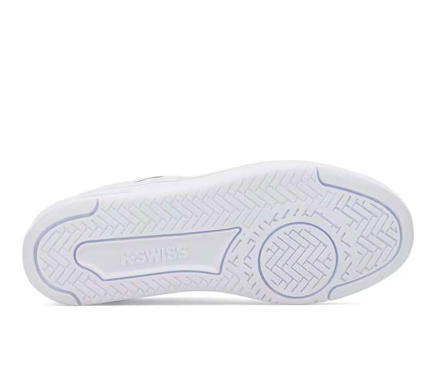 K-Swiss Men's Court Palisades Sneaker (White/Gray)