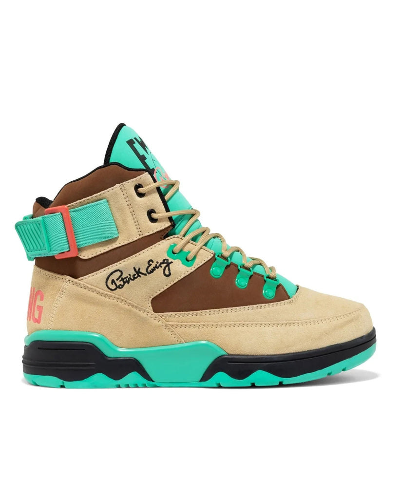 Patrick Ewing 33 HI WINTER Beige/Mint Leaf