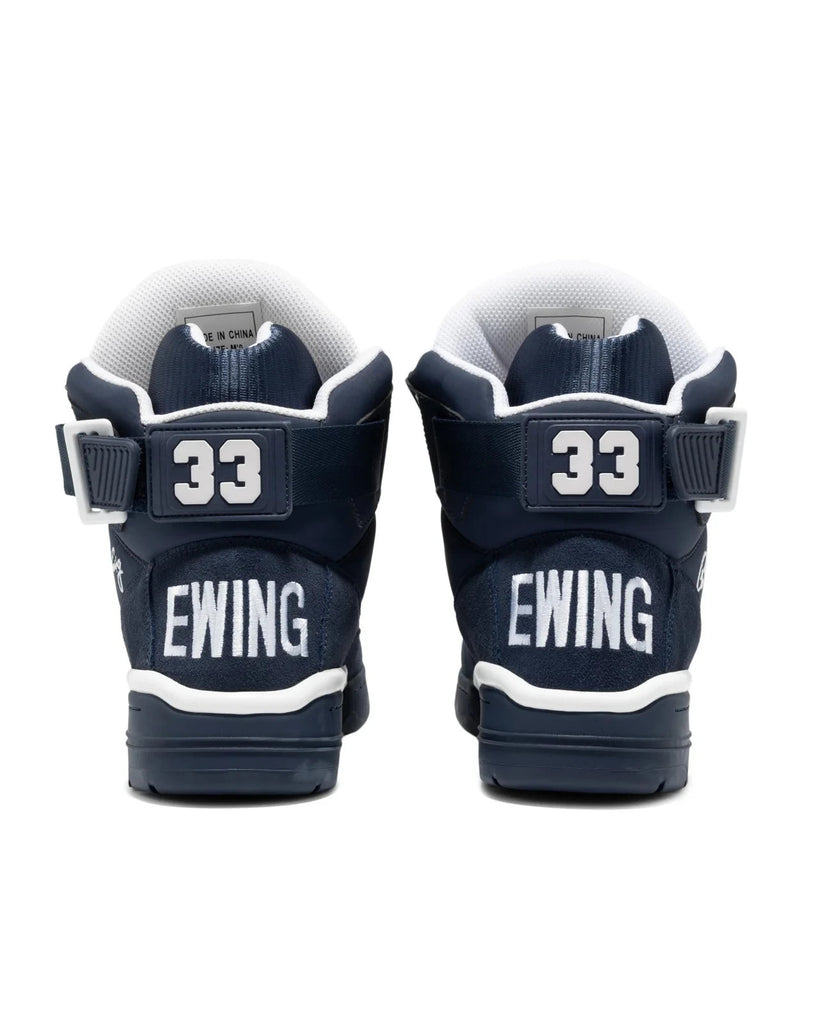 Patrick Ewing 33 HI OG Navy/White